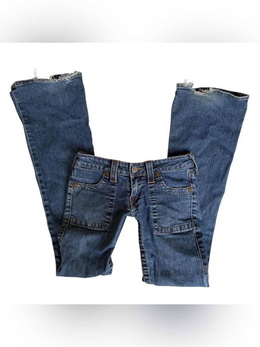 Y2K True Religion Low Rise Bootcut Jeans Women’s Size 26 Denim